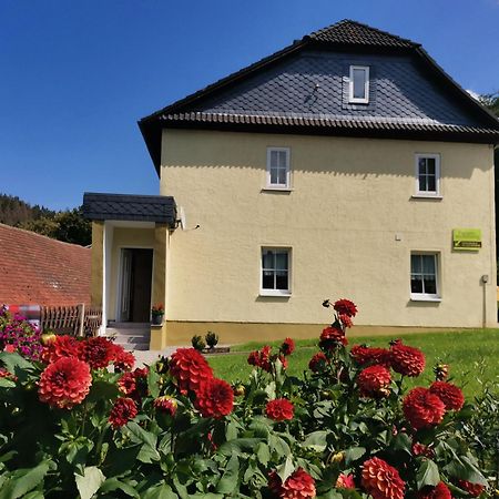 Ferienwohnung Paulinzella 9 Inklusive Parkplatz Und Wlan ภายนอก รูปภาพ