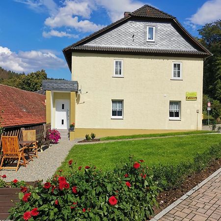 Ferienwohnung Paulinzella 9 Inklusive Parkplatz Und Wlan ภายนอก รูปภาพ